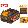 BATERIA LITIO 42V 2.5AH CON INDICADOR DE CARGA PARA LINEA P42M INGCO FBLI42251 BATERIA LITIO 42V 2.5AH CON INDICADOR DE CARGA PARA LINEA P42M INGCO FBLI42251