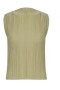 Musculosa plisada Bernice Verde