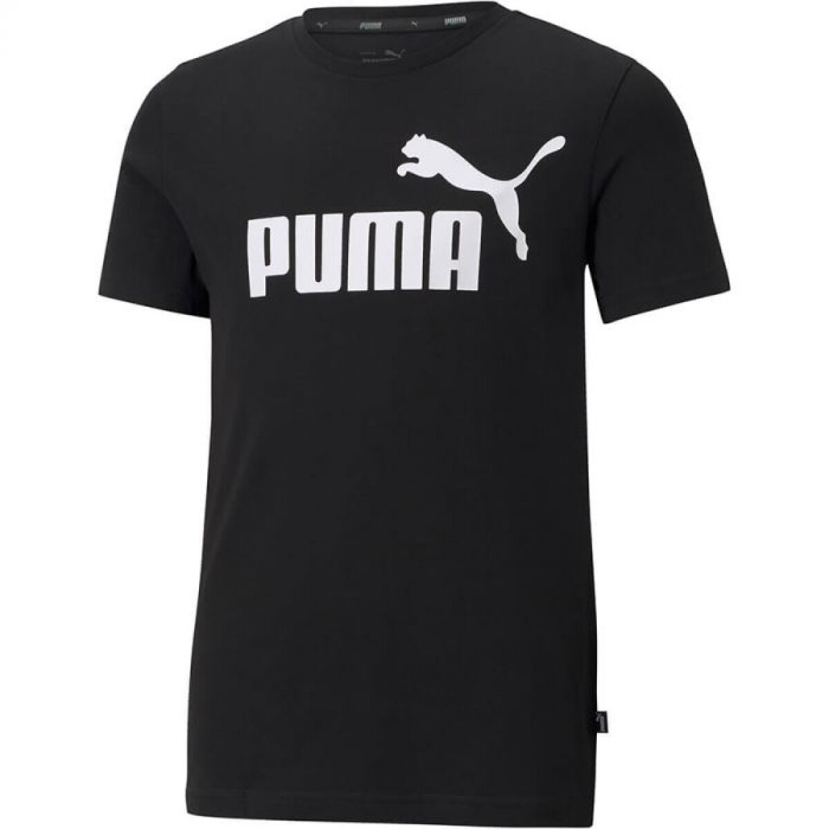 Remera Puma Moda Niño Ess Logo Tee B Negro - S/C 