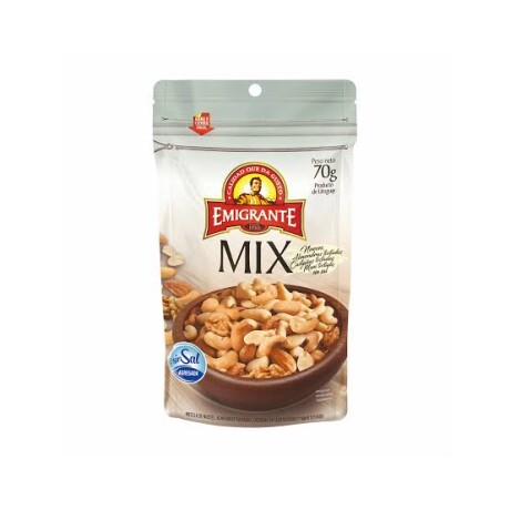 MIX DE NUECES, ALMENDRAS, CASTAÑAS Y MANÍ 70GRS MIX DE NUECES, ALMENDRAS, CASTAÑAS Y MANÍ 70GRS