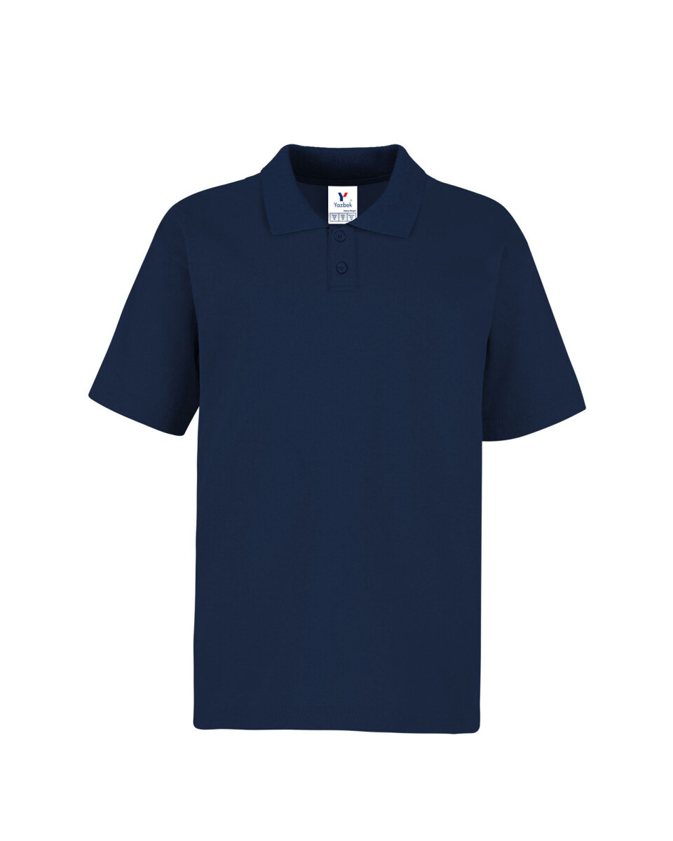Remera chomba algodón niño - Azul marino 