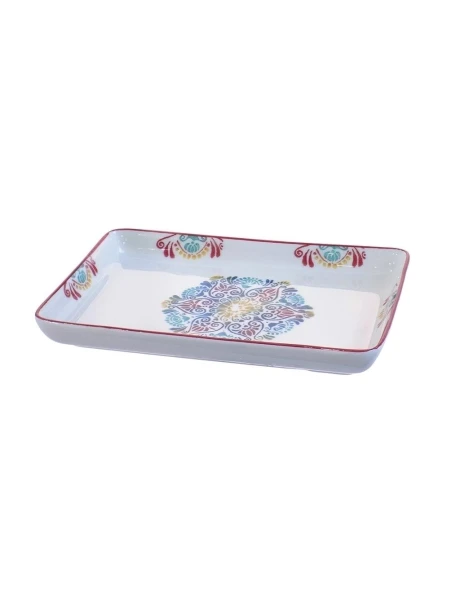 BANDEJA RECTANGULAR 27x17.5CM RAINBOW BANDEJA RECTANGULAR 27x17.5CM RAINBOW