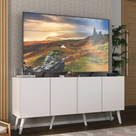 RACK APARADOR PARA TV O AUDIO 4 PUERTAS RACK APARADOR PARA TV O AUDIO 4 PUERTAS