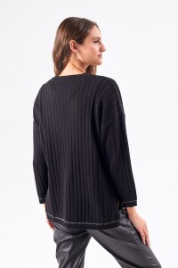 Sweater Tajos Negro