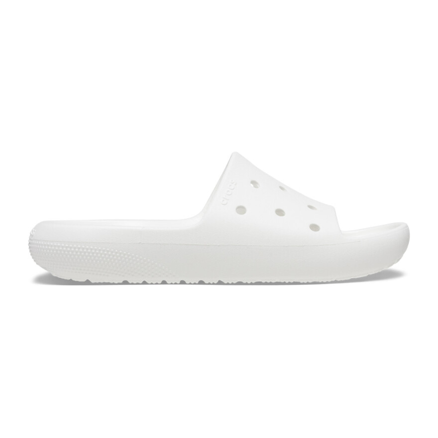 Sandalias Crocs Classic Slide V2 - Unisex White