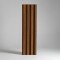 Panel ranurado WPC 290x16cm MARRON OSCURO