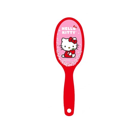 Cepillo glitter Hello Kitty oval