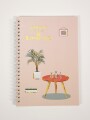 Cuaderno Ryden A5 70g 80 Hojas Estampado 1