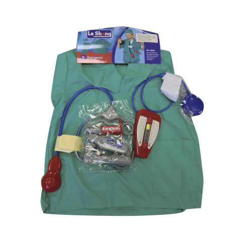 Disfraz de Doctor Infantil Con Accesorios Para Halloween U