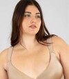 Soutien copa c prendido delante amatista Beige