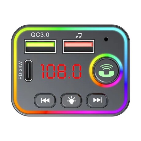 Transmisor Havit Hvfm819bt Fm Bt P/auto Transmisor Havit Hvfm819bt Fm Bt P/auto