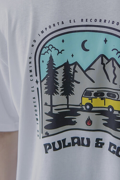 Remera Pulau Woods Blanco