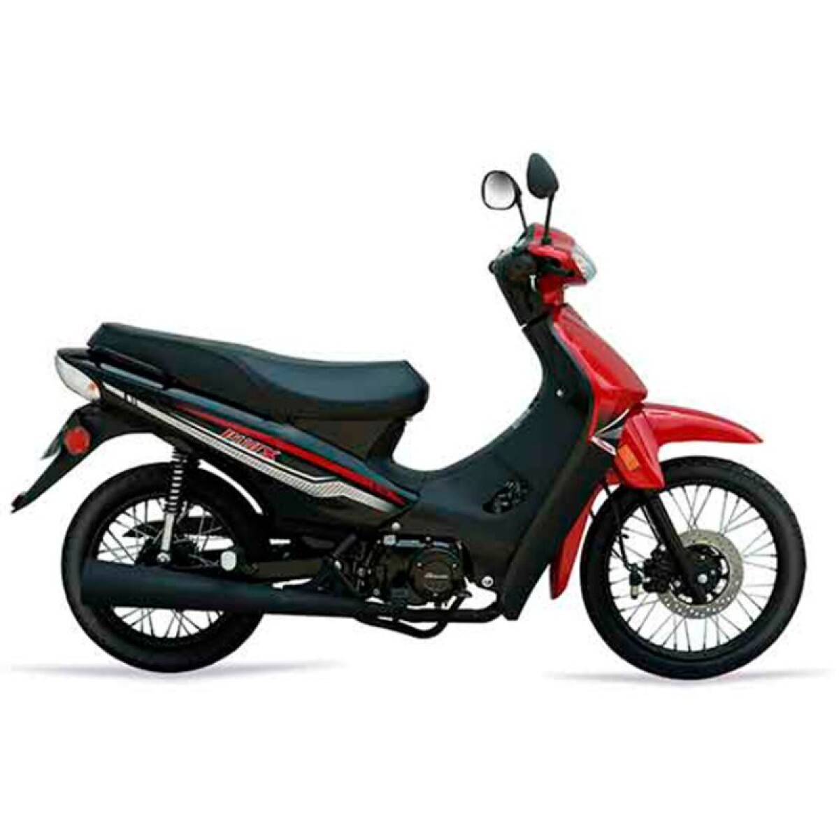 MOTO BACCIO P110X ROJA 