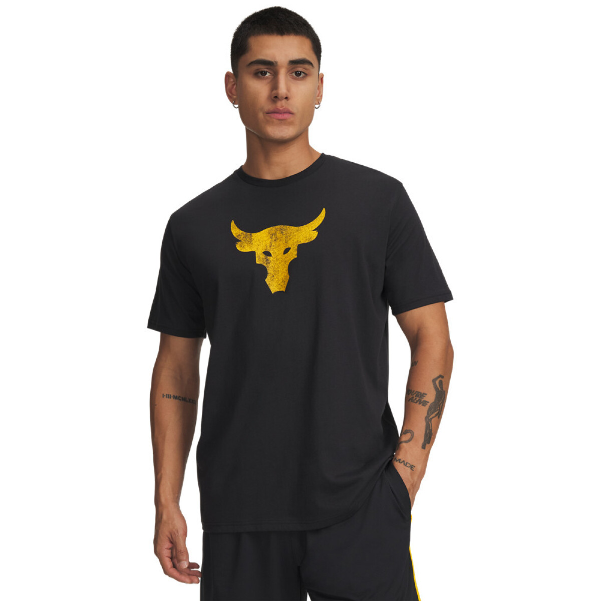 UA Pjt Rck Brahma Bull SS-BRN - BLK-006 