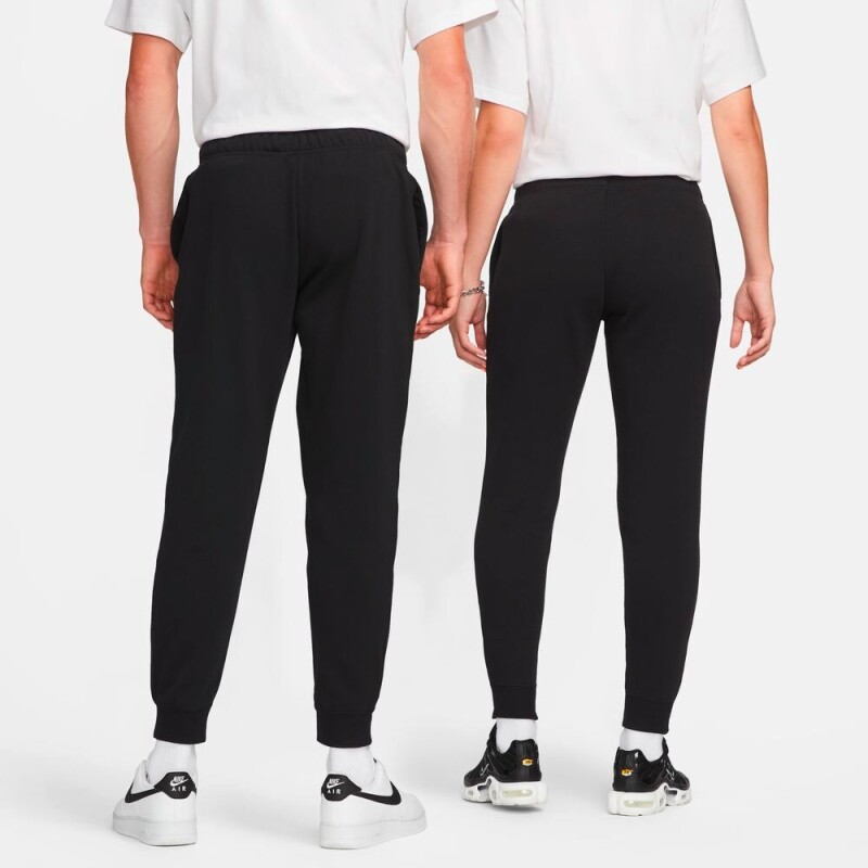 Pantalón Largo Nike Club Fleece Alto-Rise de Mujer Negro