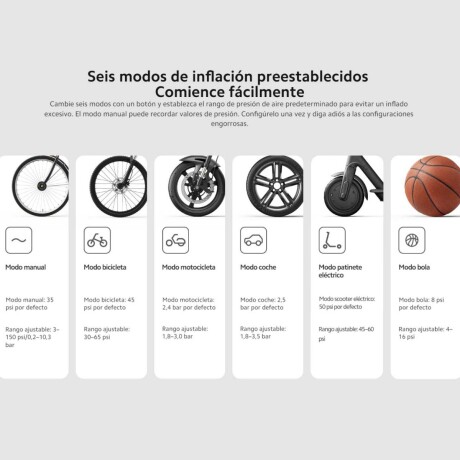 Compresor de aire portable Xiaomi V01