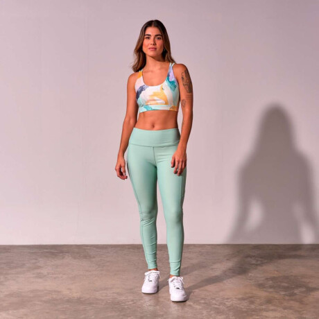 Pantalón Largo Naomi Legging de Mujer Celeste