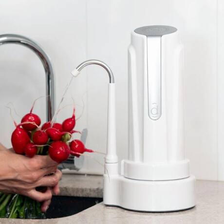 Purificador de agua Dvigi As Plus sobre mesada Blanco
