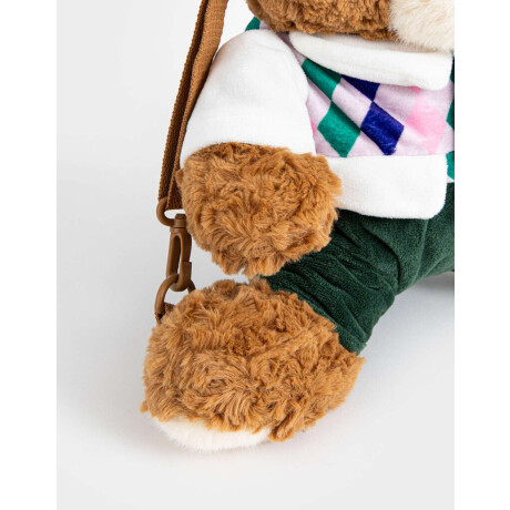 Mochila Infantil Osito Marron Camel