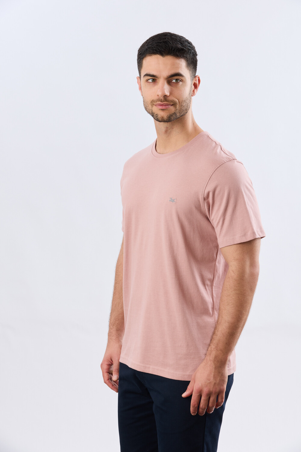 REMERA BÁSICA DE ALGODÓN Rosa