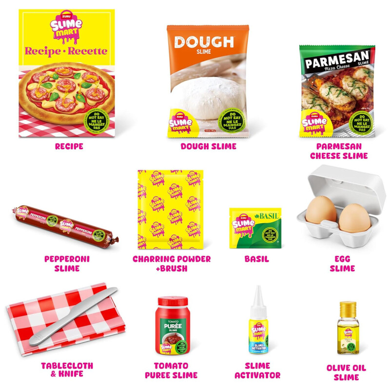 Slime Mart Zuru Canasta para hacer pizza Slime Mart Zuru Canasta para hacer pizza