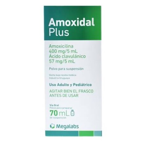 Amoxidal Plus Suspensión 70 ml – Antibiótico Oral Amoxidal Plus Suspensión 70 ml – Antibiótico Oral