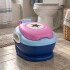 Pelela inodoro para bebes y niños con tapa y asiento infantil IMBACK Color Azul y Violeta Pelela inodoro para bebes y niños con tapa y asiento infantil IMBACK Color Azul y Violeta