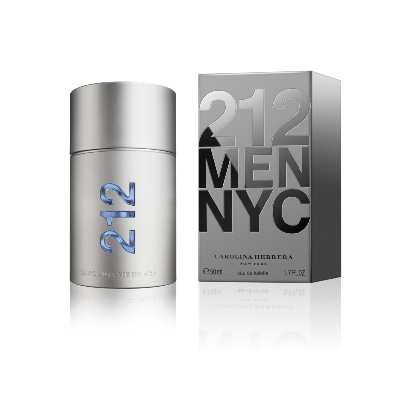 Perfume Carolina Herrera 212 NYC Men EDT 50ml fragancia masculina fresca y urbana ideal para el uso diario Perfume Carolina Herrera 212 NYC Men EDT 50ml fragancia masculina fresca y urbana ideal para el uso diario