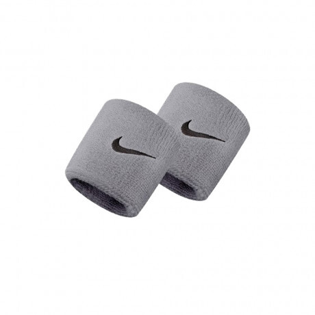 Muñequera Nike Swoosh Wristbands Grey/Black S/C