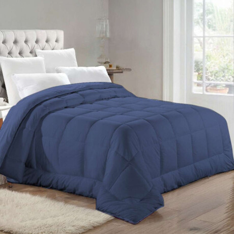 Acolchado 2 Plazas Plus Richmond House 220 x 240 cm Azul