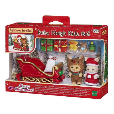 Baby Sleigh Ride y Accesorios Sylvanian Families Baby Sleigh Ride y Accesorios Sylvanian Families