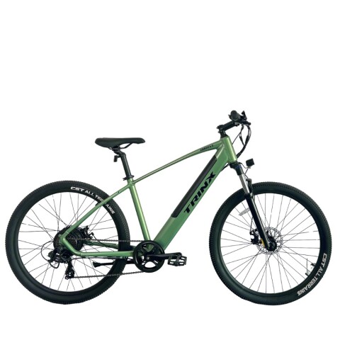 BICICLETA ELECTRICA TRINX GROOVE 27.5 VERDE/NEGRO BICICLETA ELECTRICA TRINX GROOVE 27.5 VERDE/NEGRO