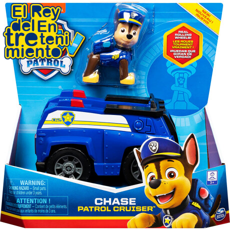 Paw Patrol Autito 13cm + Figura Marshall Skye Chase Chase