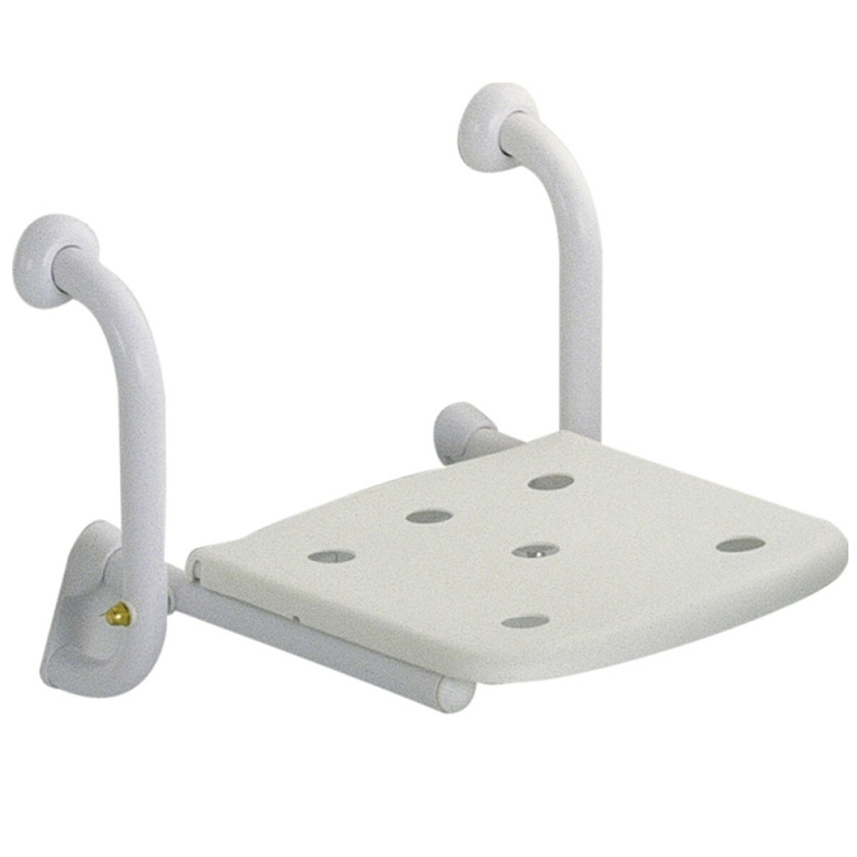 Silla Rebatible Para Ducha Modelo Espacio Color Blanco 
