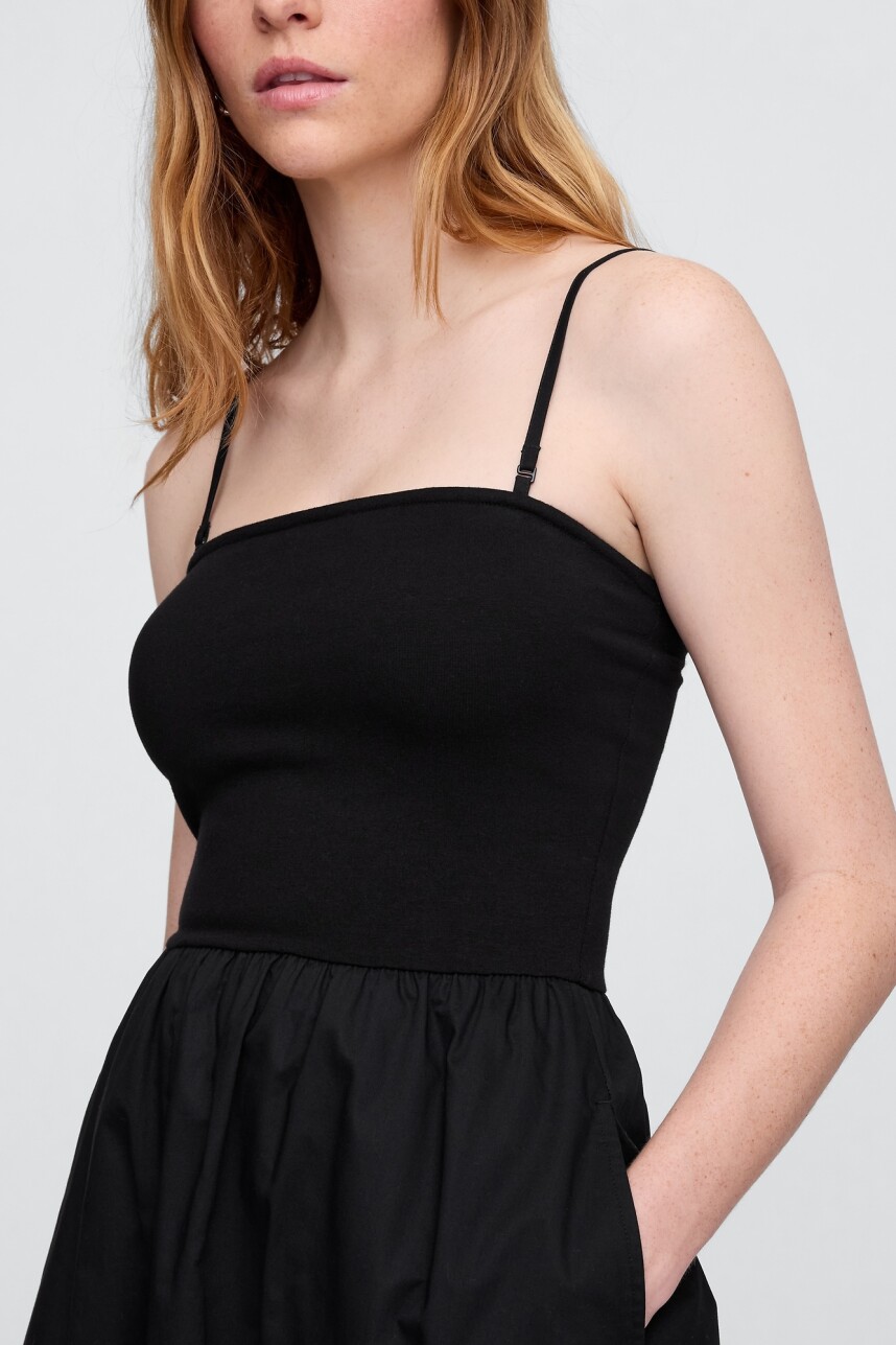 Vestido Strapless Mujer Black 1