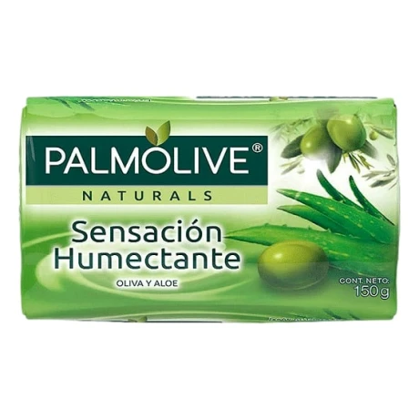 JABON DE TOCADOR PALMOLIVE NATURALS 150 GR ALOE C/OLIVA JABON DE TOCADOR PALMOLIVE NATURALS 150 GR ALOE C/OLIVA