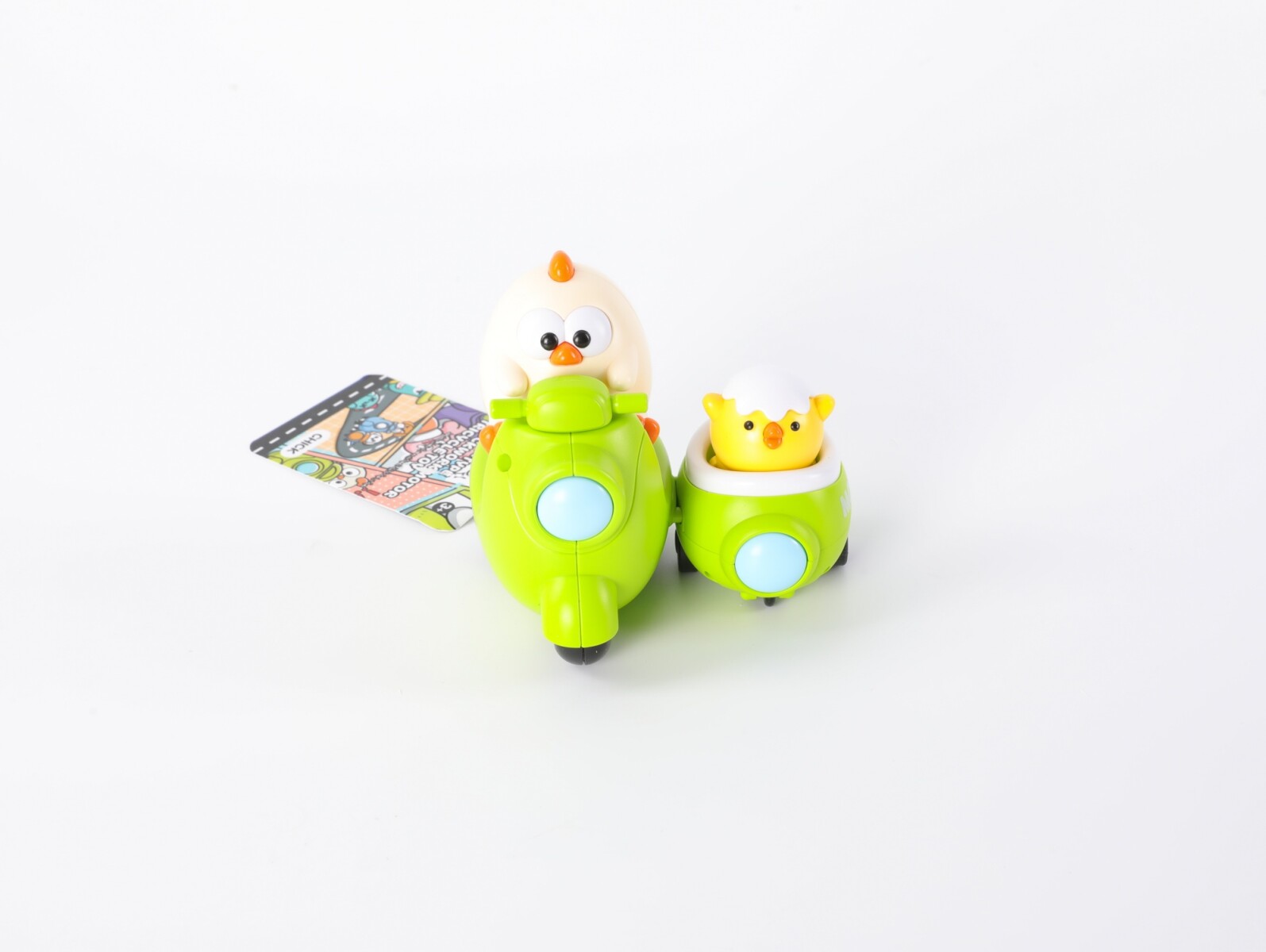 TRICICLO A CUERDA CON MOTOR A PRESIÓN (POLLITO 