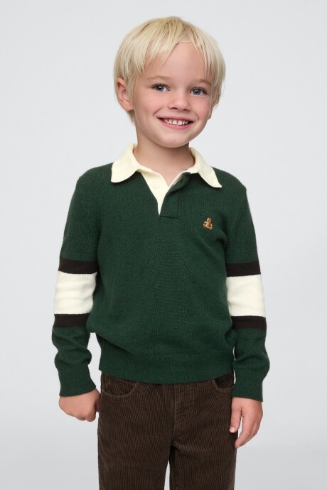 Buzo Polo Toddler Niño Essex Green 702