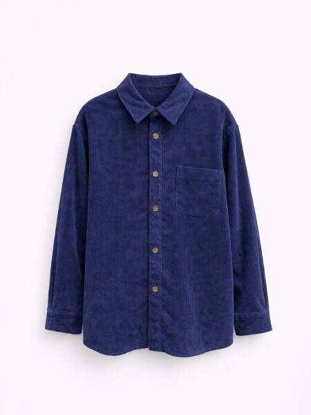 SOBRECAMISA DINOR AZUL OSCURO