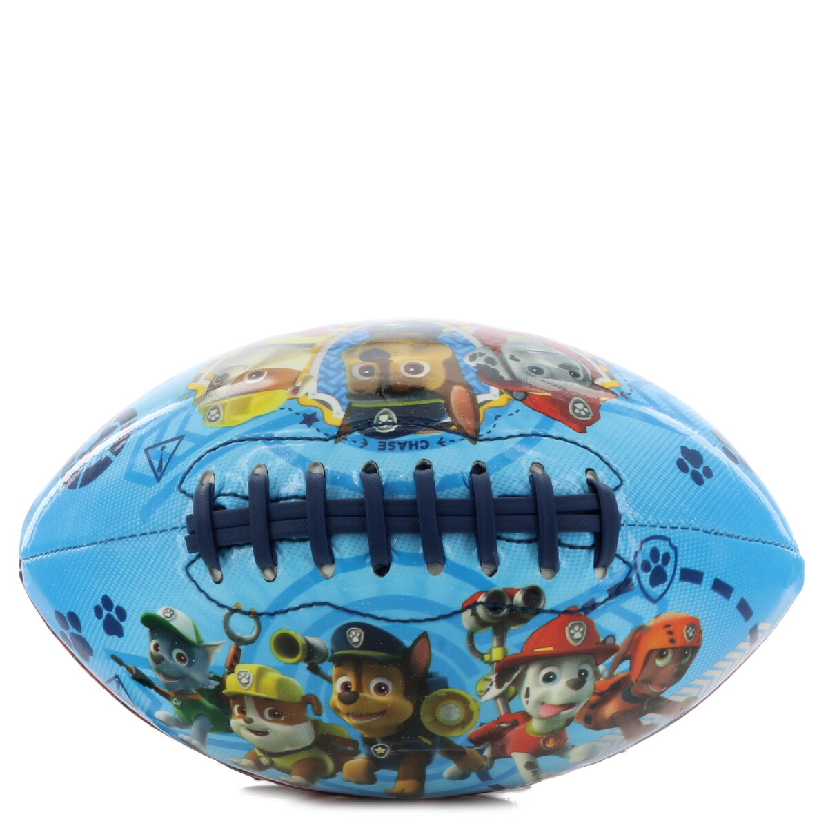 Pelota Disney Rugby Paw Patrol - Celeste - Rojo 