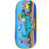 CARTUCHERA 1 PISO ESTAMPADO 3D Niño DINO CELESTE