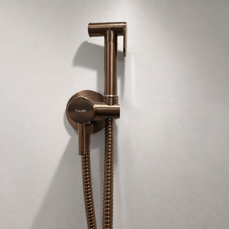 GRIFERIA DUCHA HIGIENICA DE EMBUTIR BRONCE CEPILLADO - SIGNATURE BRONCE