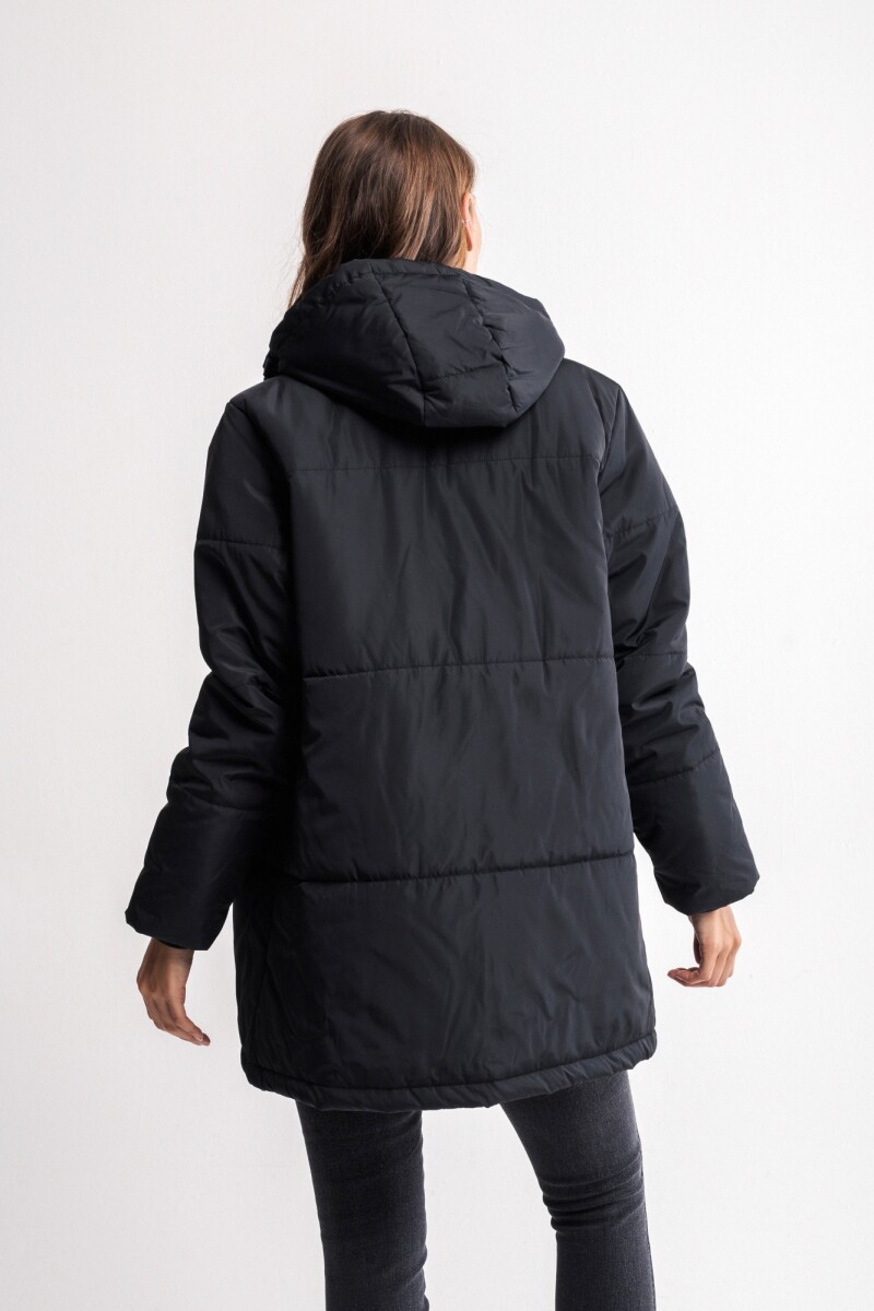 Campera parka Toscana Negro