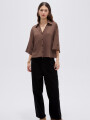 Camisa Tareo Chocolate