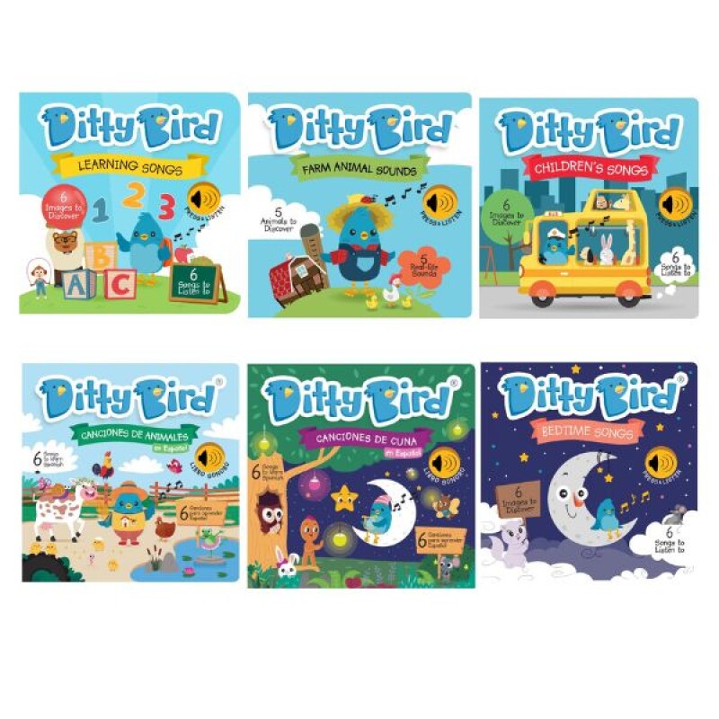 Libro Musical infantil Farm animal sounds