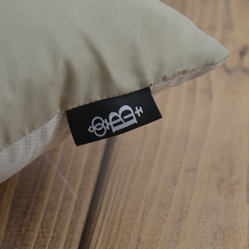 Set Almohadón con Relleno 43 x 43 cm RAYAS NARANAJA