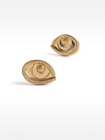 Pendientes Con Ojos dorado