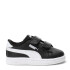 Championes Infantiles Puma Smash 3.0 Leather V Negro - Blanco