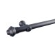 Barrote cortina de metal 1,5 m + 2 Soportes GRIS OSCURO