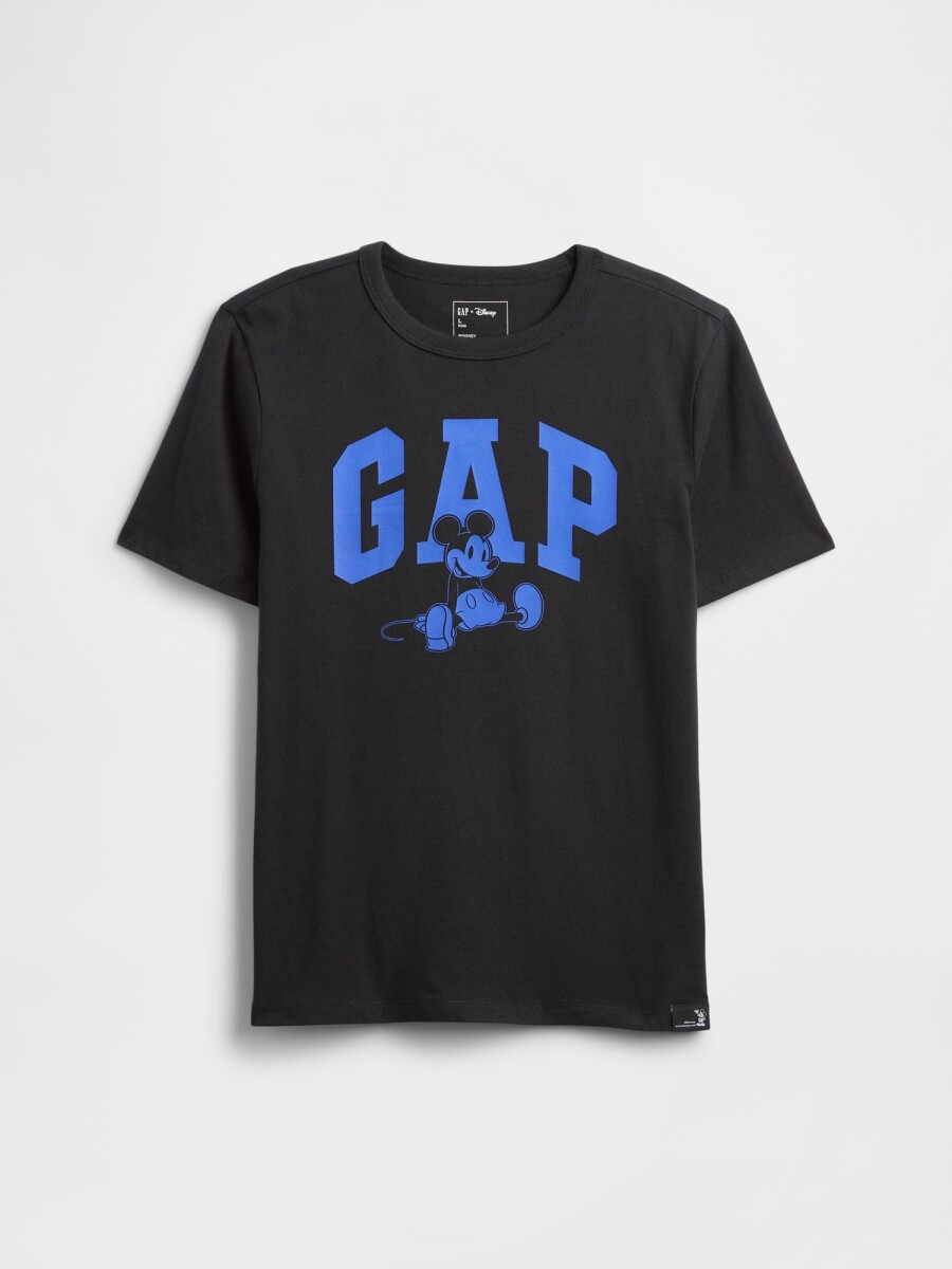 Remera Logo Gap Disney Niño - Sp Dis Fam Moonless 